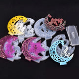 Moon Cat Ornament Mold for Epoxy Resin Decor