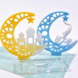 Moon Cat Ornament Mold for Epoxy Resin Decor