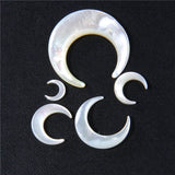 Moon Crescent Shell Charms Horn Pendant Mother of Pearl Beads for DIY Necklace