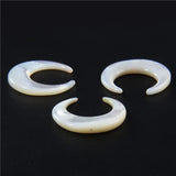 Moon Crescent Shell Charms Horn Pendant Mother of Pearl Beads for DIY Necklace