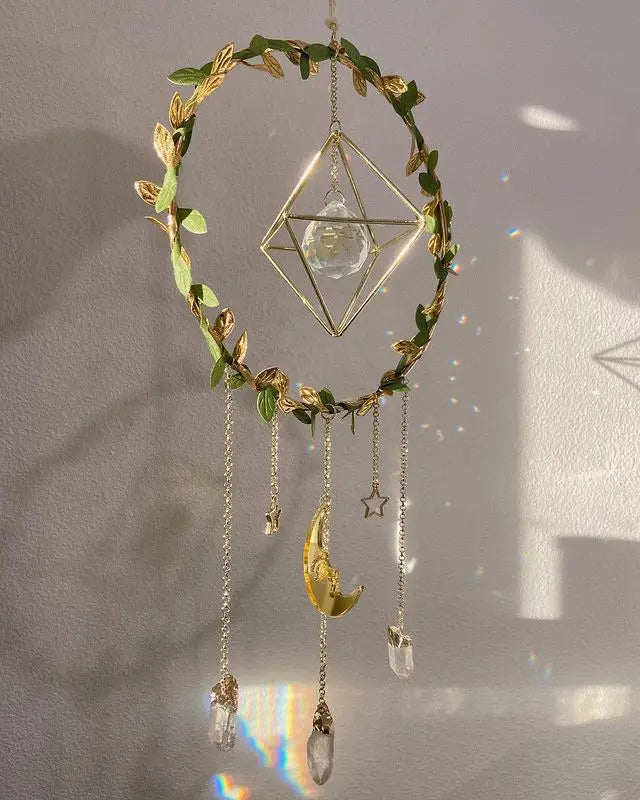 Moon Goddess Suncatcher for Home Decor
