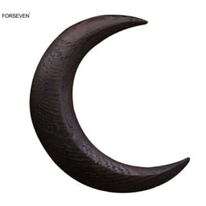 Moon Hair Fork Ramadan Wooden Hair Sticks Mubarak Hair Accessories