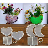 Moon Love Heart Handbag Epoxy Resin Mold Silicone Mould