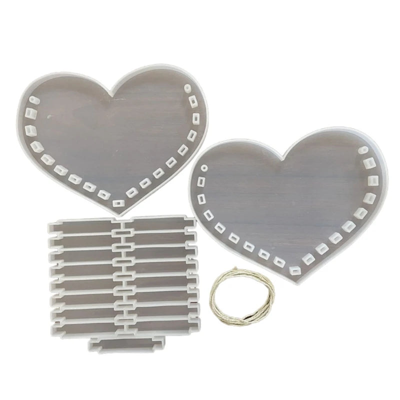 Moon Love Heart Handbag Silicone Resin Mold Epoxy Mould