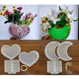 Moon Love Heart Handbag Silicone Resin Mold Epoxy Mould