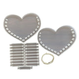 Moon Love Heart Handbag Silicone Resin Mold Epoxy Mould