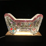 Moon Night Light Crystal Epoxy Resin Mold DIY Rainbow Lightning Game Console Clo