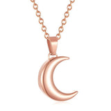 Moon Pendant Urn Necklaces for Ashes Keepsake Necklace Memorial Jewelry