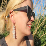 Moon Phase Earrings / Witchy Boho Dangles