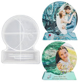 Moon Shape Photo Frame Silicone Mold Resin Mold DIY Craft Jewelry Tool