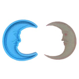 Moon Silicone Resin Mold for DIY Car Keychain Pendant