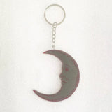 Moon Silicone Resin Mold for DIY Car Keychain Pendant
