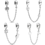 Moon & Star Butterflies Daisy Flower Heart Family Tree Safety Charm