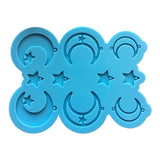Moon Star Epoxy Resin Mold Pendant Silicone Mould DIY Crafts