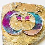 Moon Star Epoxy Resin Mold Pendant Silicone Mould DIY Crafts