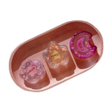 Moon Star Flower Silicone Mold for Resin Keychain