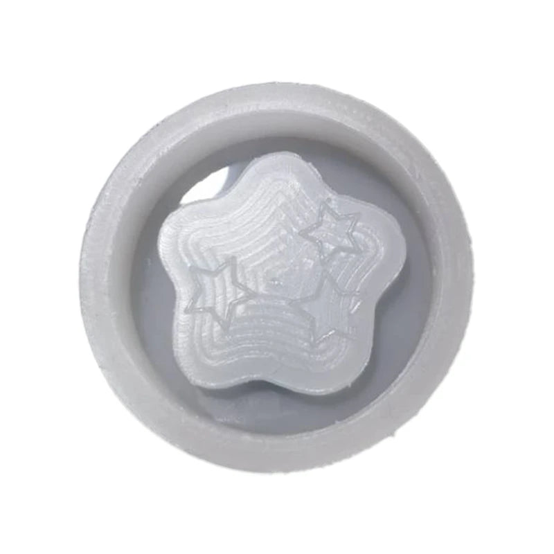 Moon Star Flower Silicone Mold for Resin Keychain