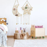 Moon Star Jewelry Rack Earrings Organizer Holder Hanging Pendent Decor