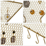 Moon Star Shaped Earrings Organizer Jewelry Storage Rack