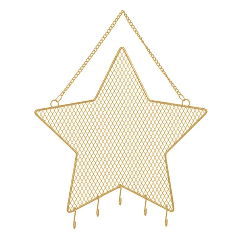 Moon Star Shaped Earrings Organizer Jewelry Storage Rack