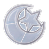 Crescent Moon Star Resin Mold Epoxy Silicone Casting Tray Box