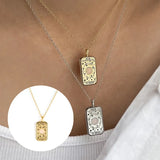 Moon Sun Pendant Necklace Silver 925 Jewelry