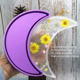 Moon Tray Resin Mold Moon Phase Dish Tray Silicone Casting Mold