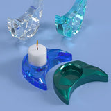Moon-shaped Candle Holder Silicone Mold