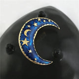 Moonlit Circus Clown Balloon Brooch