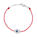 925 Silver Evil Eye Red Rope Bracelet Women Chain Jewelry Gift