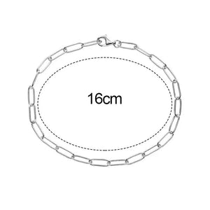 925 Silver Plated Bracelet for Women DIY Jewelry Making