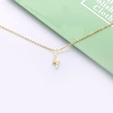 925 Silver Lightning Pendant Necklace for Women