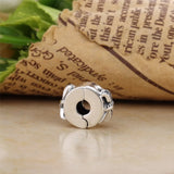 925 Sterling Silver Bow Clips Bead for DIY Jewelry Making