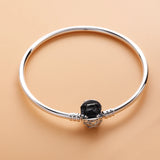 925 Silver Mother's Clasp Bracelet & Bangles