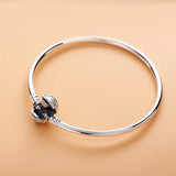 925 Silver Mother's Clasp Bracelet & Bangles