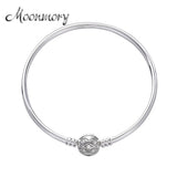 925 Silver Mother's Clasp Bracelet & Bangles