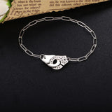 925 Sterling Silver Handcuff Bracelet For Women