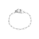 925 Sterling Silver Handcuff Bracelet For Women