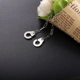 925 Sterling Silver Handcuff Bracelet For Women