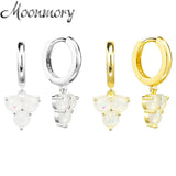 925 Silver Opal Pendant Earrings for Women