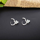 925 Silver Opal Pendant Earrings for Women