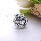 925 Silver Butterfly Hearts Charms Beads for Bracelet DIY Jewelry