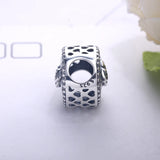 925 Silver Butterfly Hearts Charms Beads for Bracelet DIY Jewelry