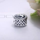 925 Silver Butterfly Hearts Charms Beads for Bracelet DIY Jewelry
