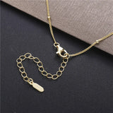 925 Silver Moon Pendant Necklace For Women Long Chain