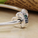 925 Silver Arcs of Love Clip Bead Rainbow DIY Jewelry Making