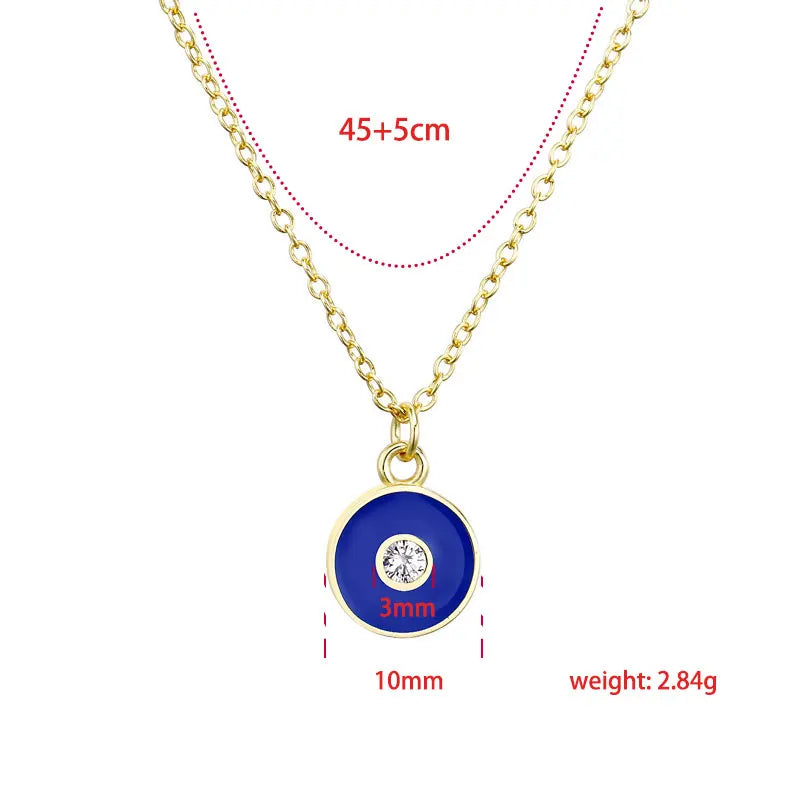 925 Silver Enamel Fruit Sugar Pendant Necklace CZ Crystal Jewelry