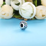 925 Sterling Silver Colourful Stars Beads for DIY Bracelet