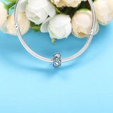 925 Sterling Silver Colourful Stars Beads for DIY Bracelet