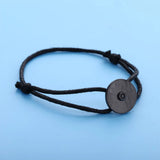 925 Sterling Silver Cord Bracelet For Women Rope Adjustable Wedding Bracelet